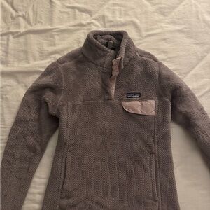 Patagonia Lavender Fleece Quarter-zip Pullover